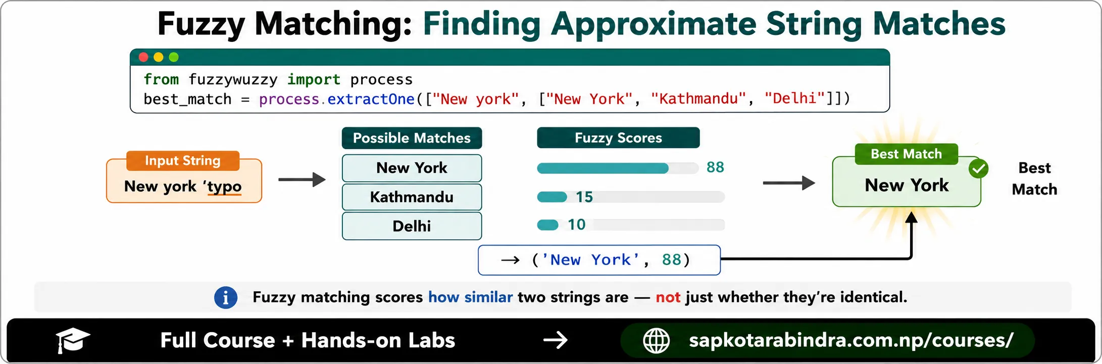 Fuzzy Matching Example