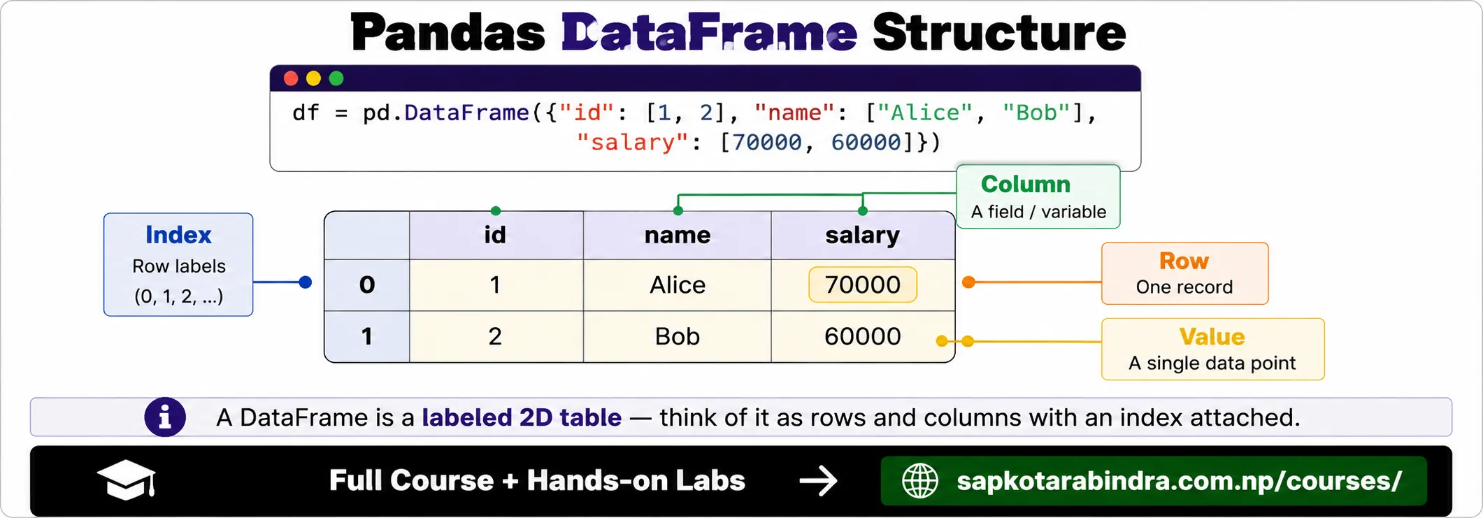 What is a DataFrame?