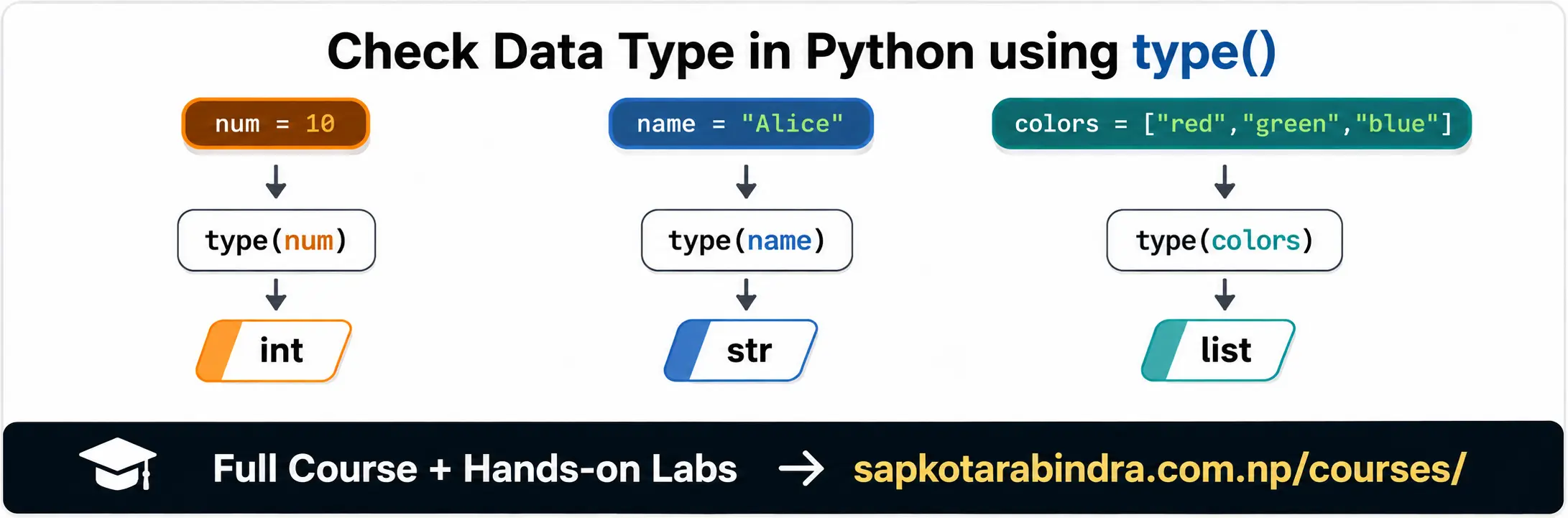 Checking Data Type in Python